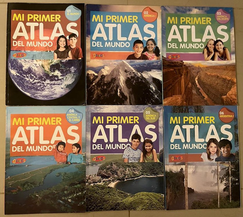 Mi Primer Atlas Del Mundo 27 Revistas Genios 2010