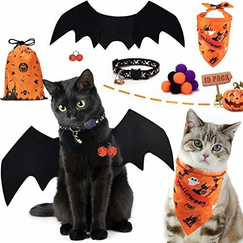 Collar Para Gatos Awoof Cat Disfraces De Halloween Para Gato | Cuotas sin  interés