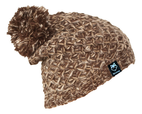 Imagen 1 de 1 de Gorros Beanie Lana Pompon Moda Unisex - Wolves