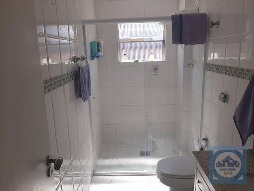 Apartamento Com 2 Dormitórios À Venda, 110 M² Por R$ 456.000,00 - Campo Grande - Santos/sp - Ap5785