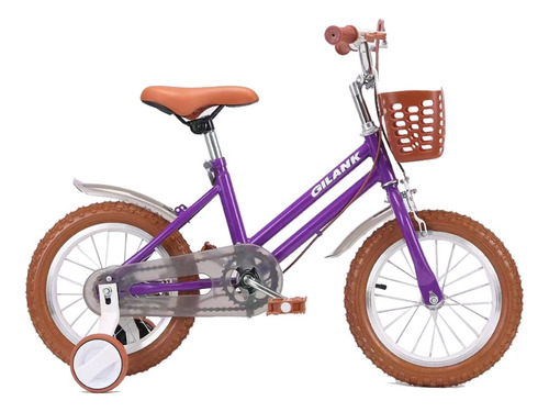 Bici Rosa Para Nena Con Canasto Y Sillita Pasear Muñeca