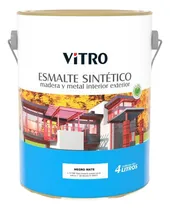 Comprar 1\u002F4lt Pintura Esmalte Sintético Mate Sin Brillo Vitro 