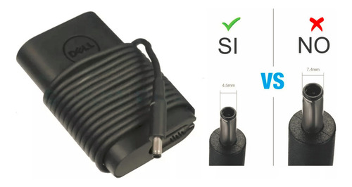Cargador Original Dell P47f P55f 03rg0t 0x9rg3 Jt9dm 0jhjx0