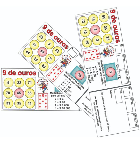 Imagem 3 de 7 de Bilhetes Para Loterias