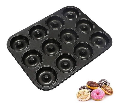 Moldes Para Hornear Donas Moldes Donut Molde De 12 Donas Col