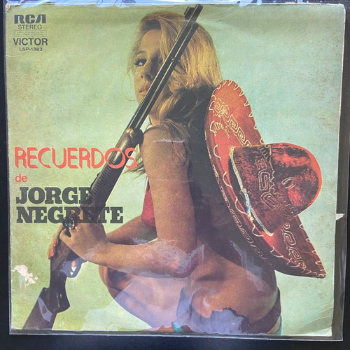 Vinilo Jorge Negrete- Recuerdos De Jorge Negrete Che Discos