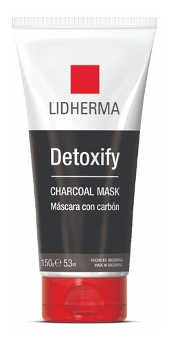 Detoxify Charcoal Mask Carbon Activado 150grs Lidherma Caba