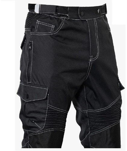 Pantalon Para Moto Con Rodilleras M