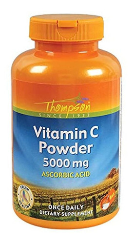 Thompson Vitamina C En Polvo  5000 Mg  8 Oz