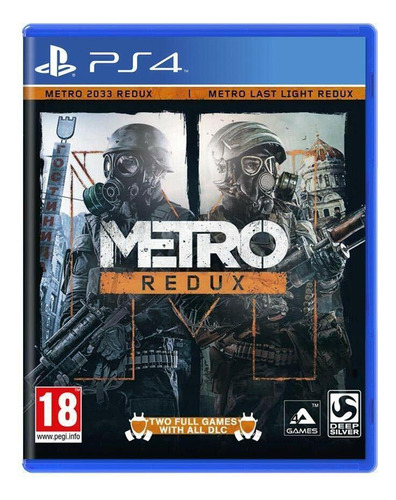 Metro Redux Playstation 4 Last Light Redux