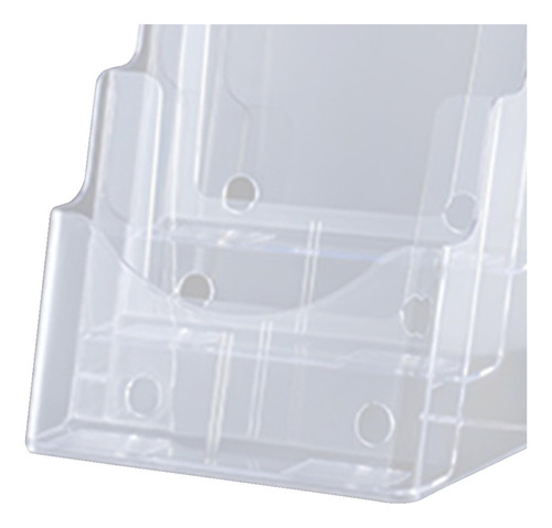 Soporte Para Folletos De Acrílico, Soporte A4 3 Niveles