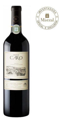 Vinho Tinto Petit Caro 2020 Catena & Rothschild 750ml