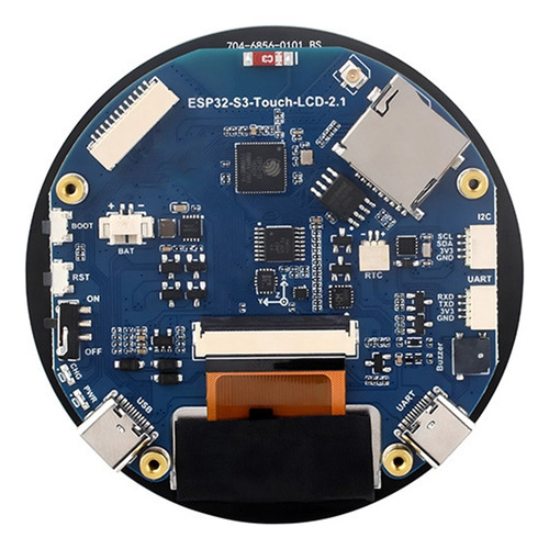 2.1-inch Round Touch Screen Development Board Esp32-s3 Chip