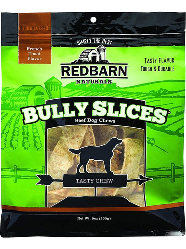 Redbarn Bully Slices Para Perros | Altamente Palatable, Dura