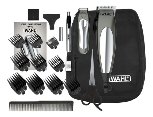 Combo Deluxe Groom Pro Wahl Maquina De Cortar Pelo 21 Piezas