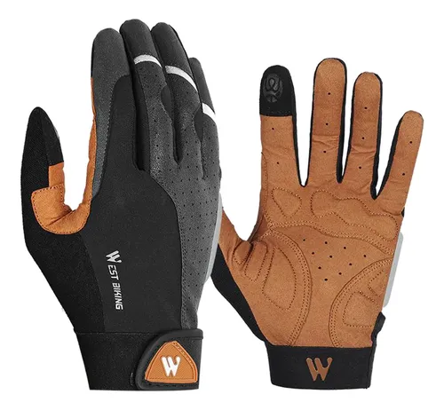 Ciclismo Guantes Tejidos Con Dedos Completos Para Hombres Y Mujeres