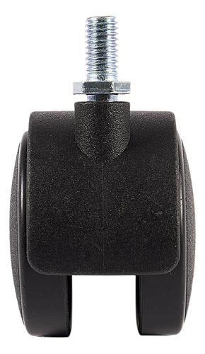 4 Ruedas Giratorias Con Cierre Para Muebles, 8 Mm, Vástago D