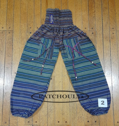 Imagen 3 de 10 de Pantalon Babucha Yoga Tai Chi Meditacion Hindu Algodon S / L