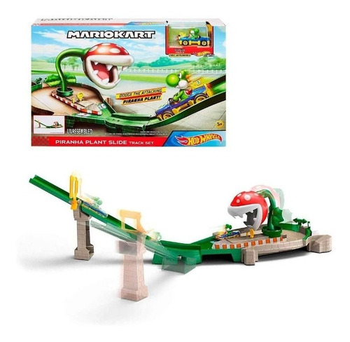 Mariokart Pista Piraña Hot Wheels 