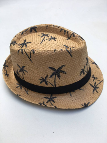 Sombrero Panameño Con Estampado