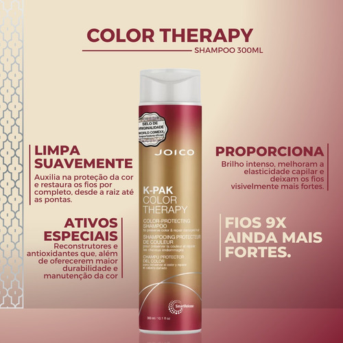 Joico Kit Color Therapy Shampoo 300ml + Condicionador 250ml