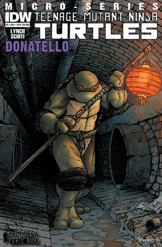 Tmnt Ninja Turtles Micro Series #3 Donatello - Comic Español