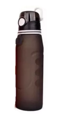 Botella Botilito Neiva Valvula Seguridad Capacidad 750 Ml Negro Translucido 