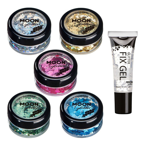 Holografica Purpurina Por Moon Purpurina  100% Maquillaje C