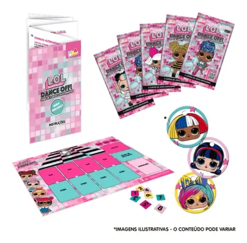Kit Inicial Lol Surprise 25 Cartas Caixa Com 12 - Copag