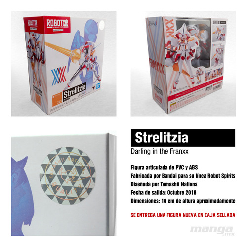 Strelitzia - Darling In The Franxx - Tamashii Nations Bandai (Usado)