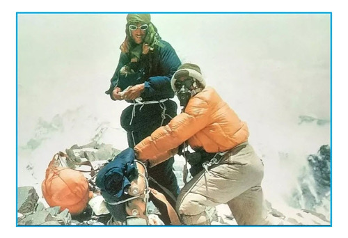 Postal De Edmund Hillary Y Tenzing Norgay En El Everest