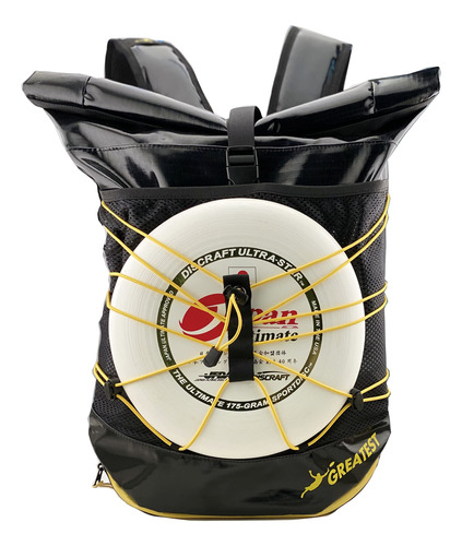 Greatest Ultimate Frisbee Rolltop Bag 18 Liter. Mochila Impe