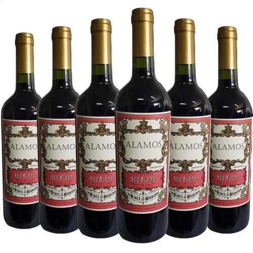 Vino Tinto Alamos Red Blend 750ml X6 01almacen