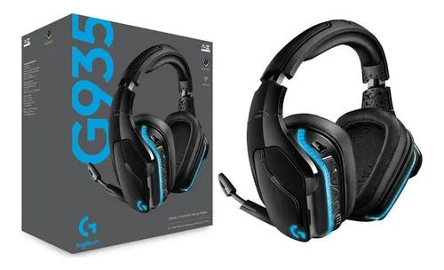 Aud fonos Inal mbricos Logitech G935 7.1 Rgb Ps4 Pc Mac 12hs