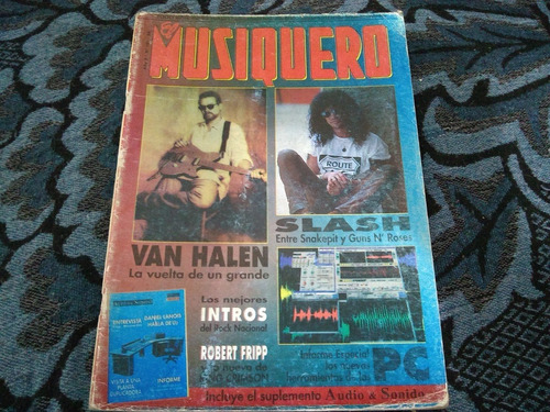 Revista El Musiquero-nº104 Slash/van Halen.05/1995