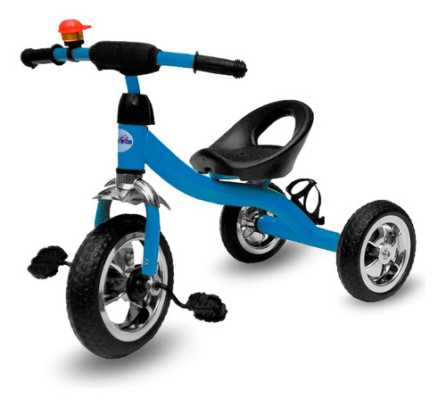Triciclo Infantil Caño Reforzado Armado Rapido Ruedas Goma