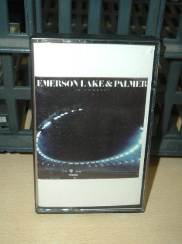 Emerson Lake & Palmer In Concert Cassette Americano 