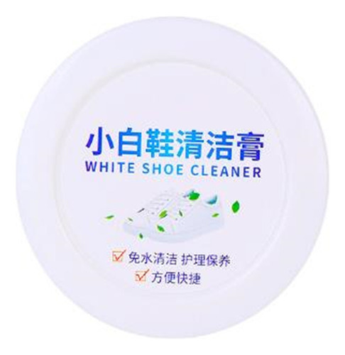 Crema Limpiadora De Zapatos, Sin Agua, Descontaminante, Mu