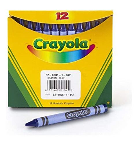 Crayola Crayones A Granel 12 Ct Azul
