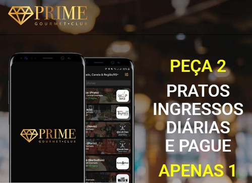 Imagem 1 de 7 de Prime Gourmet Club Gramado E Canela - App (+300 Ofertas)