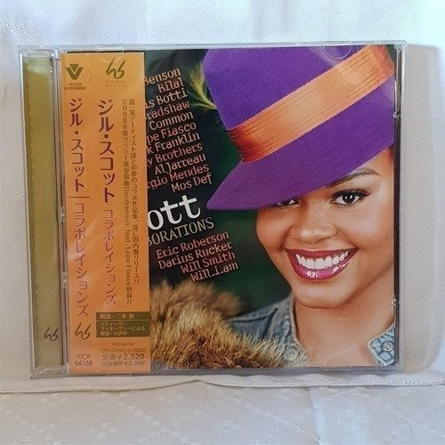 Jill Scott Collaborations Cd Japonés Obi Musicovinyl