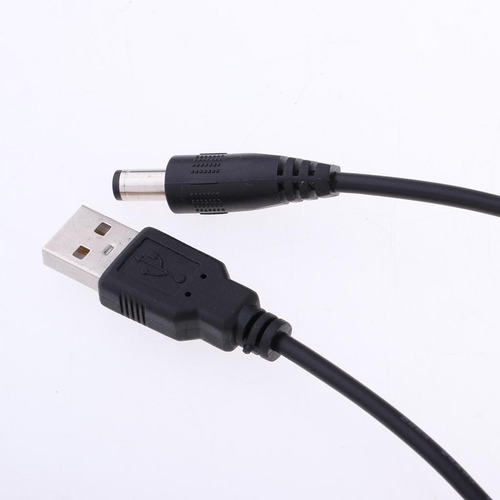 Cable Usb De Tipo 5,5 Mm X 2,1 Mm De Barril 5 V