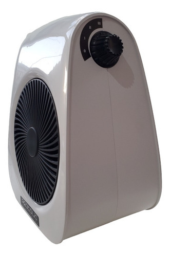 Imagen 3 de 5 de Caloventor Turbo Fh801 Protalia Color Blanco