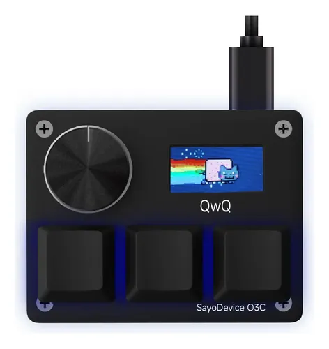 Teclado Sayodevice O3c Hall Effect Rapid Trigger 8000hz Osu