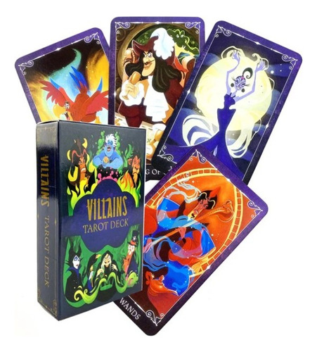 Tarot Oráculo Rider Waite Versión Villanos De Disney 