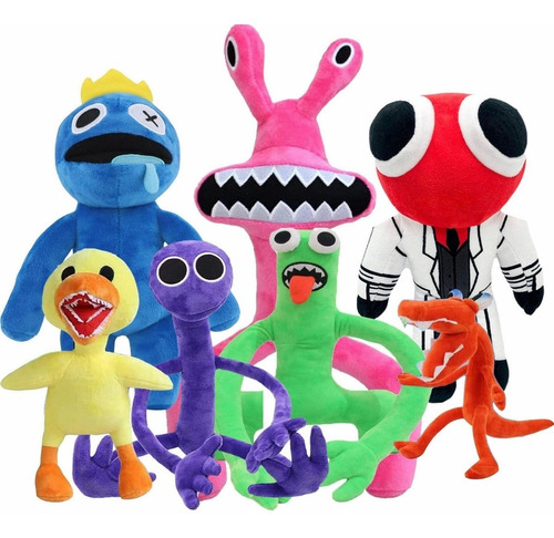 7pcs Rainbow Friends Plush Toys
