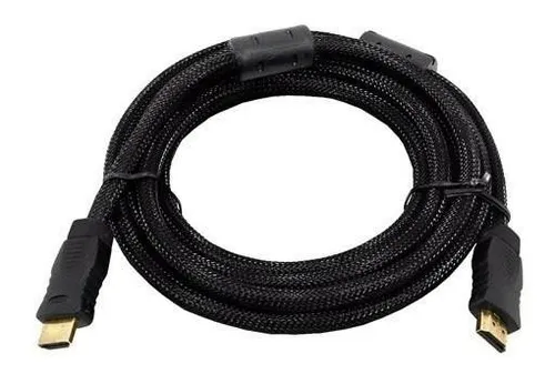 Cable HDMI 1.4 Con Malla 5 Metros