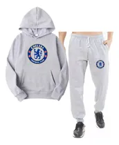 Comprar Conjunto Jogging Gris Algodón Chelsea Todos Los Equipos