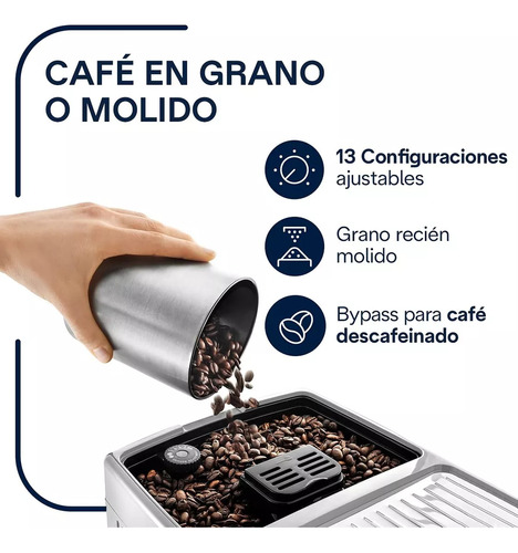 De'longhi Perfetto Ecam 23.460.sb (oferta Junio 2025) Plateado