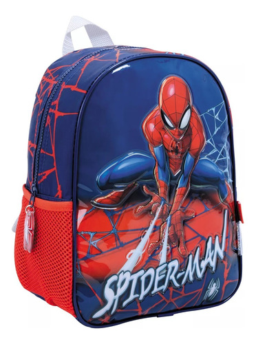 Mochila Espalda Spiderman Original 12 Pulgadas Shp Tunishop